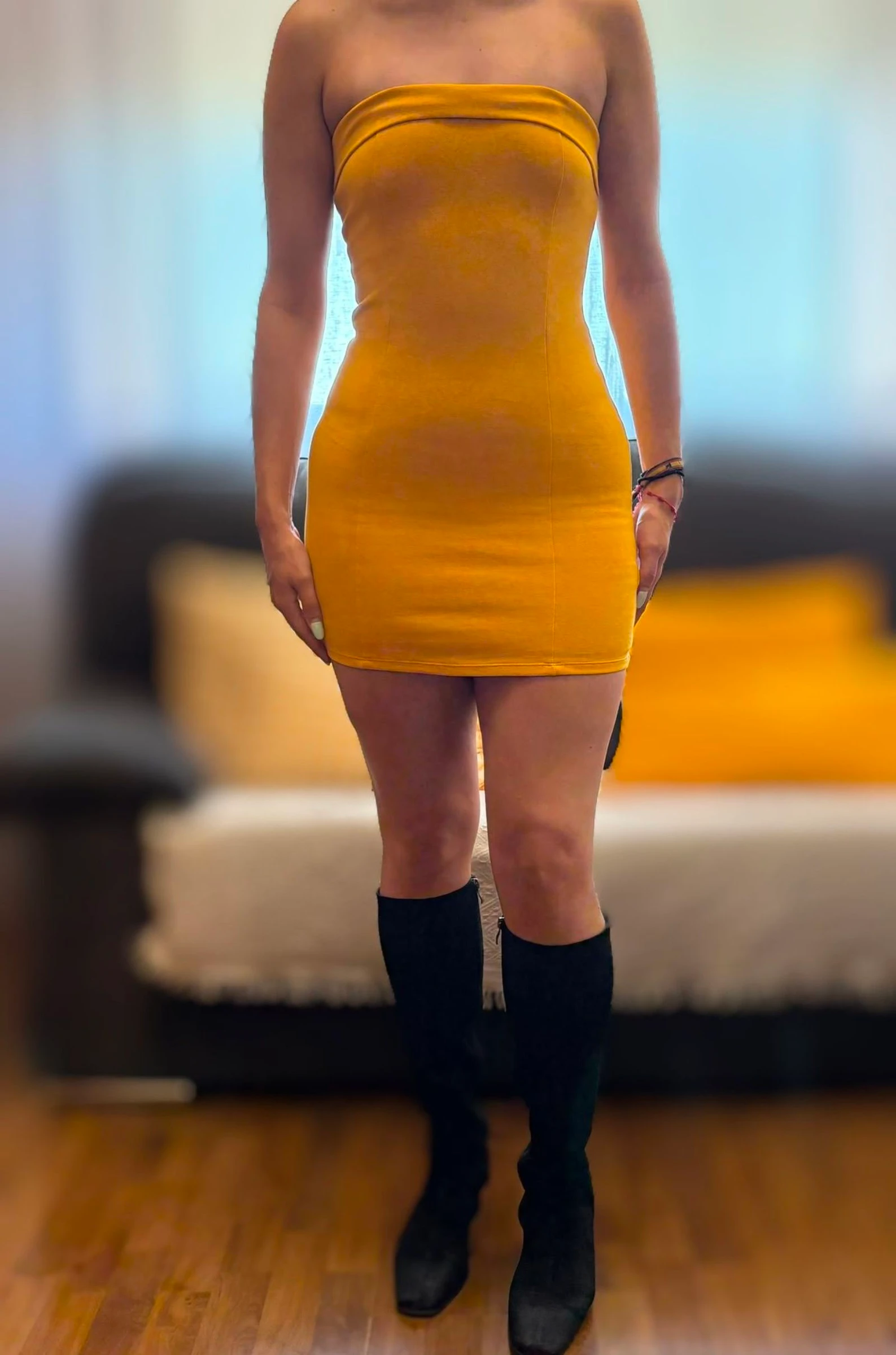 Vestido palavra de honra Zara – photo 3